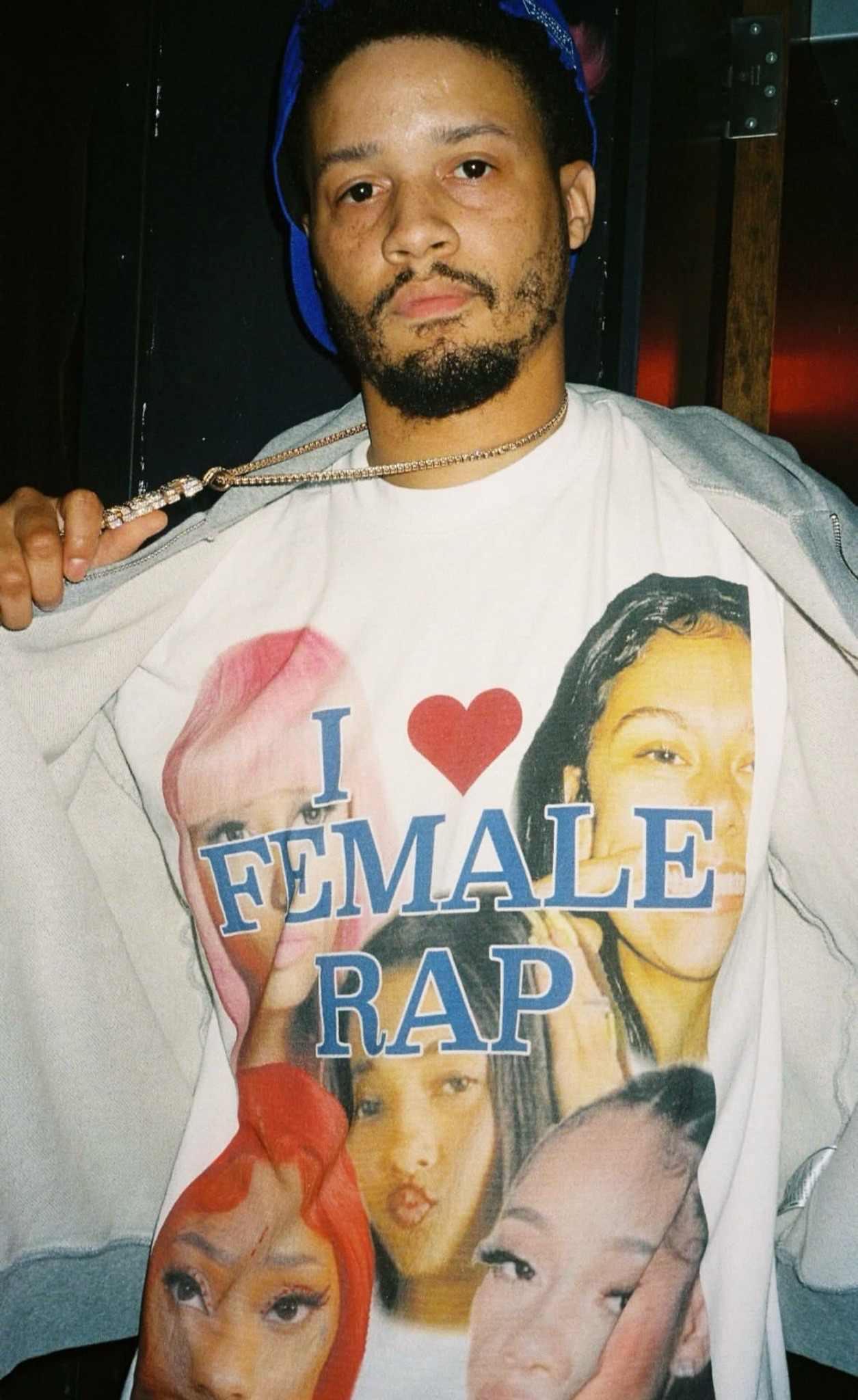 g-rap Ms. Tee Female Baller 未開封 VEEZE WEARING HIS “I LOVE FEMALE RAP” TEE (2026) – Awfully